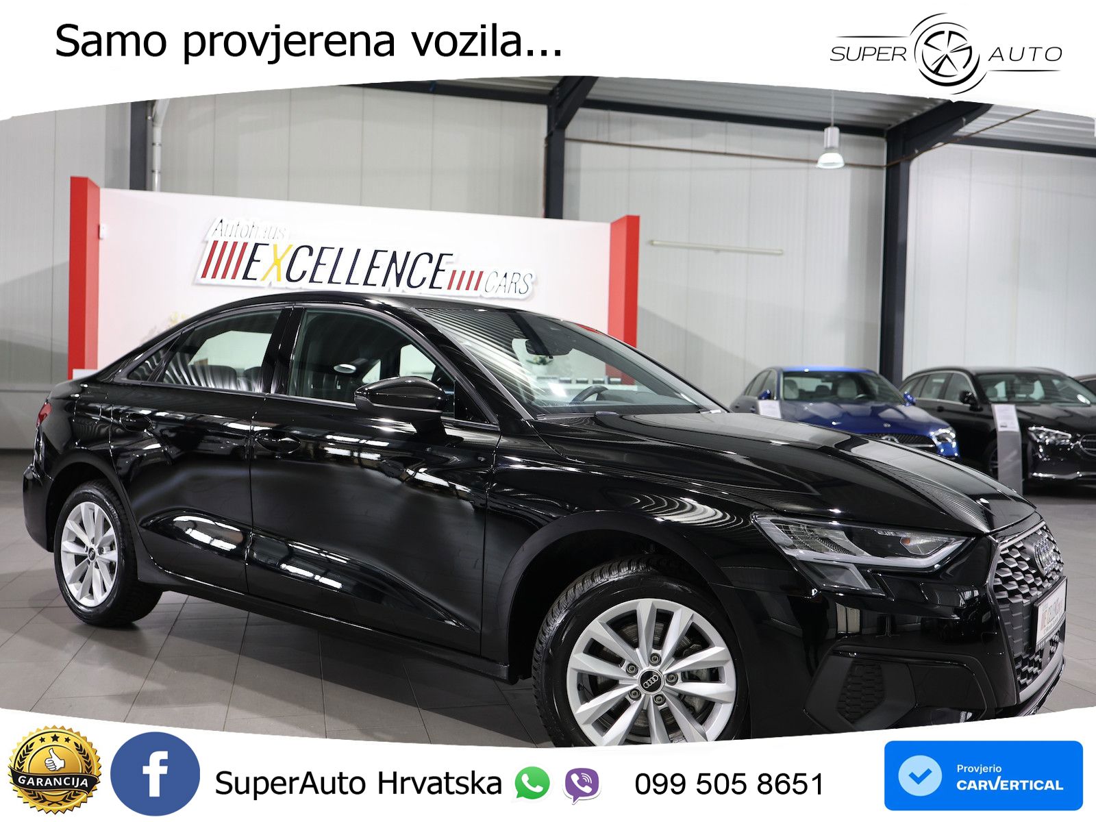 Audi A3 Limuzina 35 TFSI (150 KS) LED+ACC