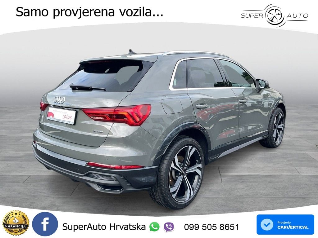 Audi Q3 45 TFSI (245 KS) quattro S tronic S line MATRIX+GR SJED+KAM