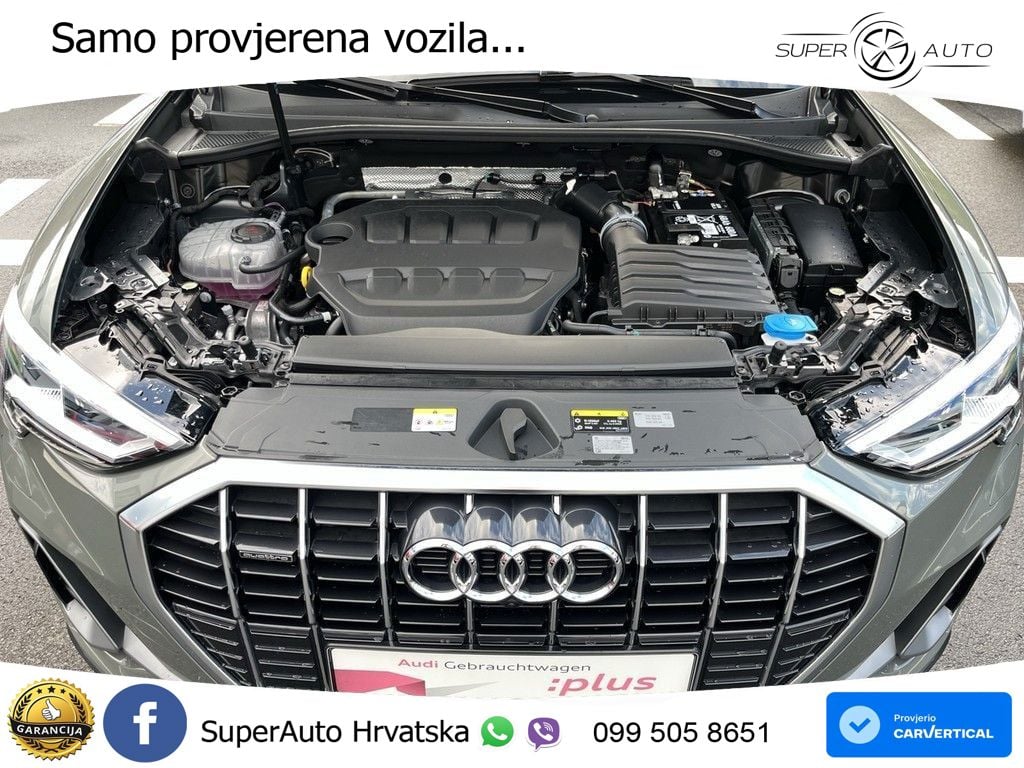 Audi Q3 45 TFSI (245 KS) quattro S tronic S line MATRIX+GR SJED+KAM