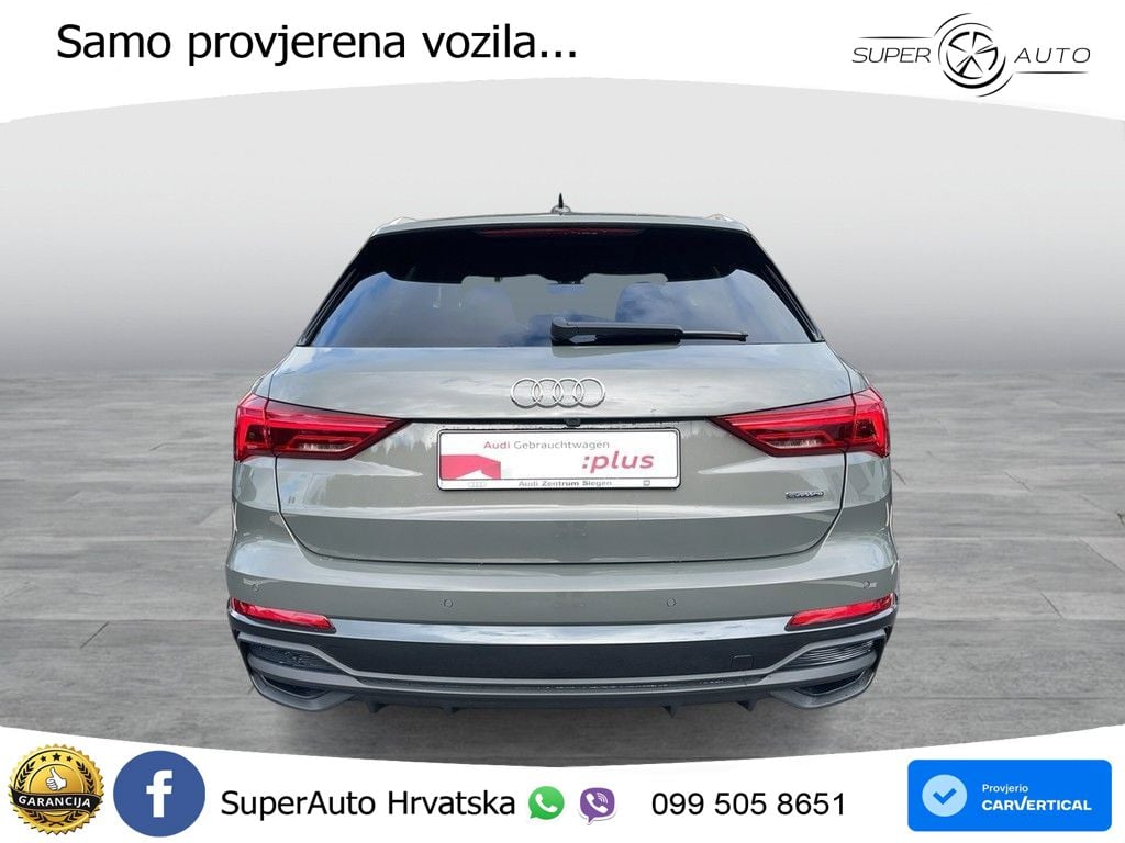 Audi Q3 45 TFSI (245 KS) quattro S tronic S line MATRIX+GR SJED+KAM
