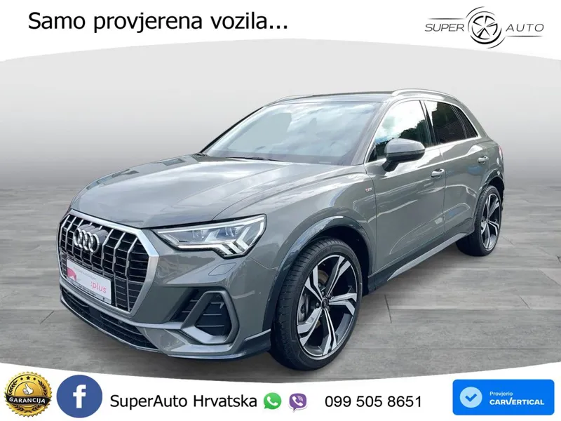 Audi Q3 45 TFSI (245 KS) quattro S tronic S line MATRIX+GR SJED+KAM
