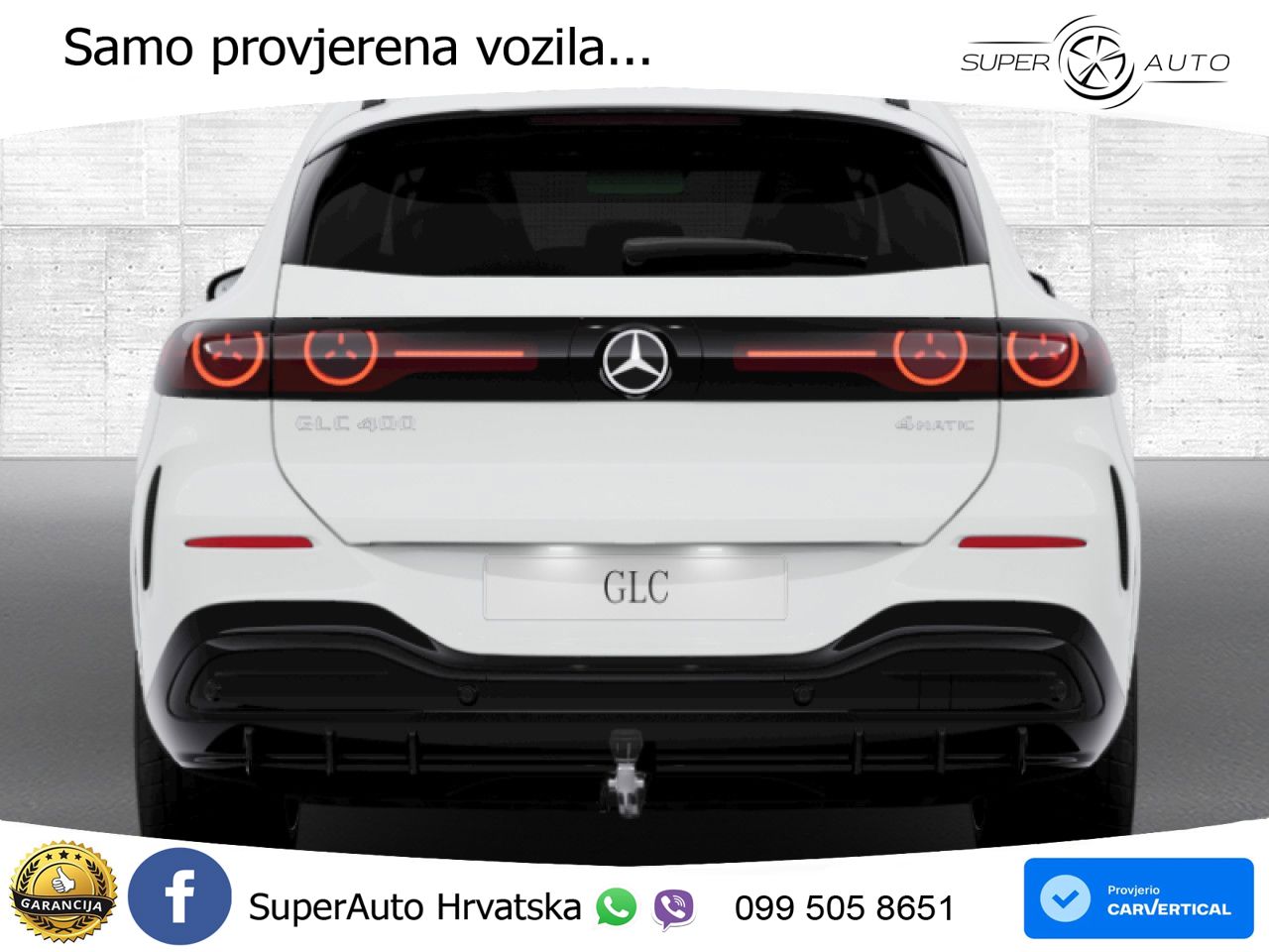 Mercedes GLC 400 94 kWh (489 KS) 4MATIC EQ Technology AMG LED+GR SJED+ACC