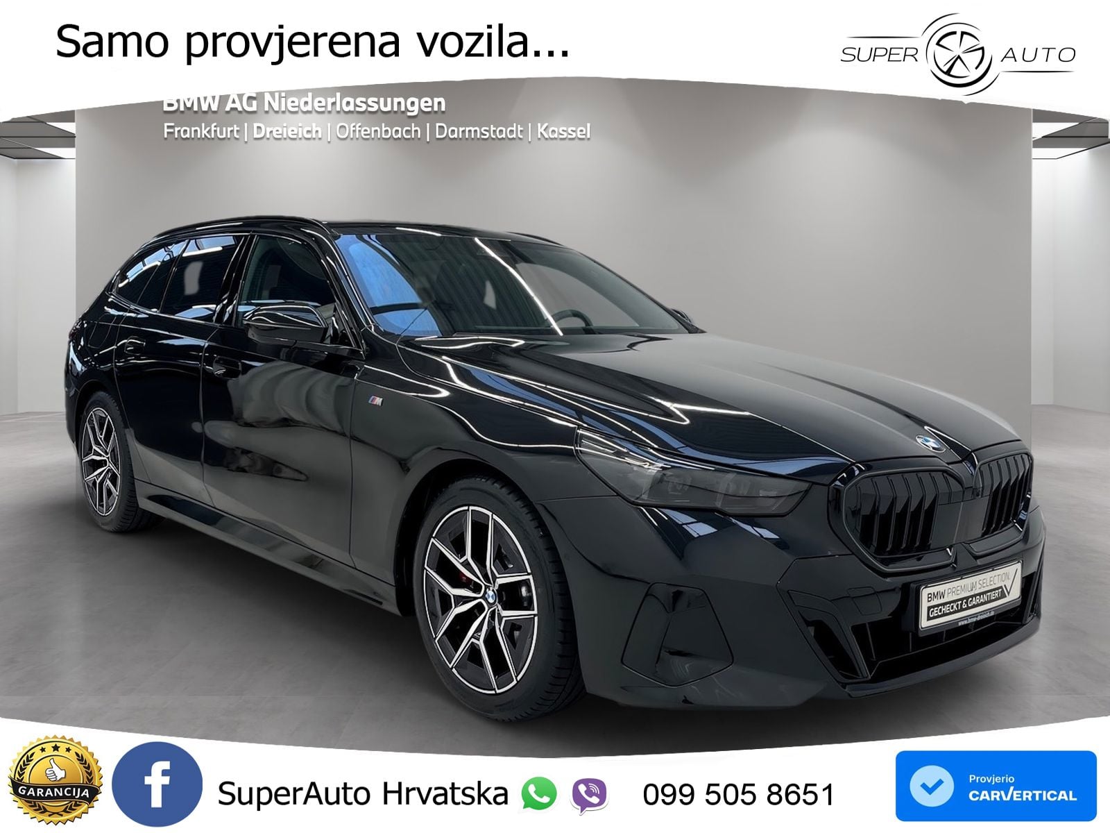 BMW 520d Touring (197 KS) Steptronic M Sport LED+GR SJED+ACC