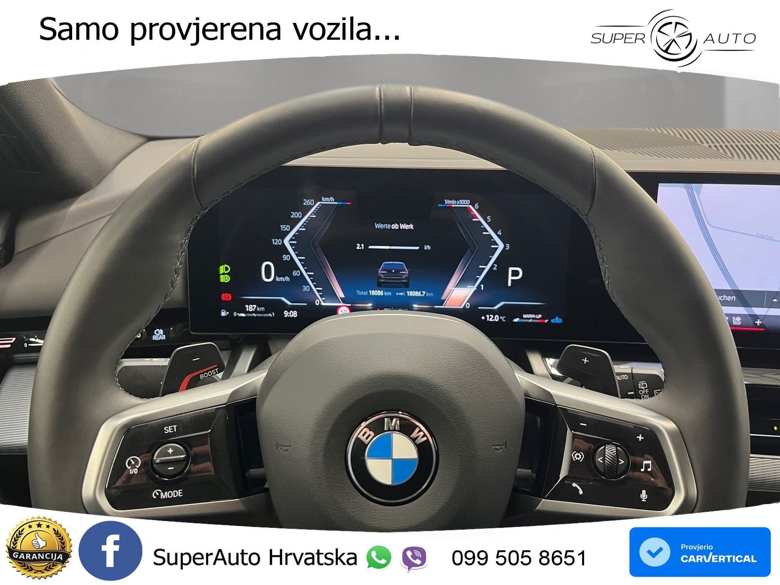 BMW 520d Touring (197 KS) Steptronic M Sport LED+GR SJED+ACC
