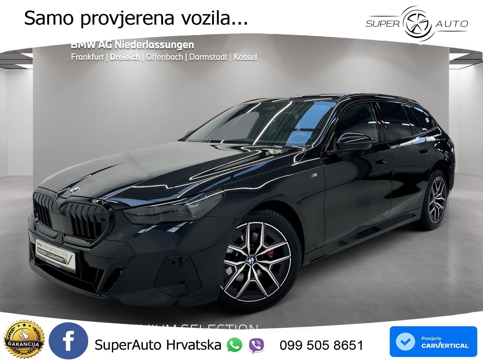 BMW 520d Touring (197 KS) Steptronic M Sport LED+GR SJED+ACC