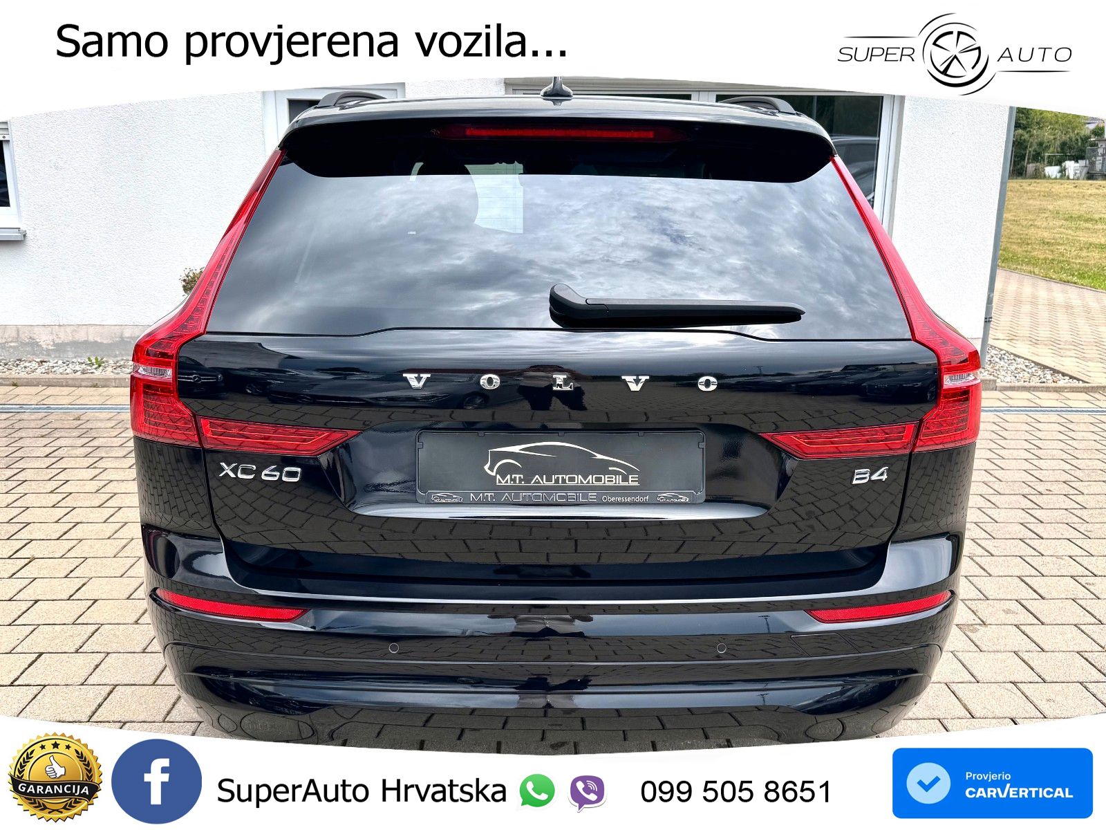 Volvo XC60 B4 Diesel FWD Geartronic LED+GR SJED+ACC