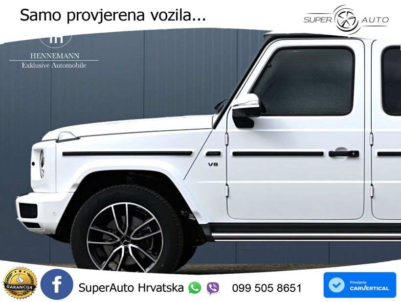 Mercedes G 500 Long V8 (422 KS) 4MATIC 9G-TRONIC AMG LED+GR SJED+ACC