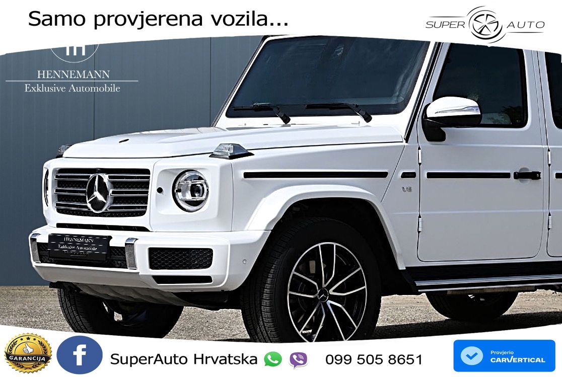 Mercedes G 500 Long V8 (422 KS) 4MATIC 9G-TRONIC AMG LED+GR SJED+ACC