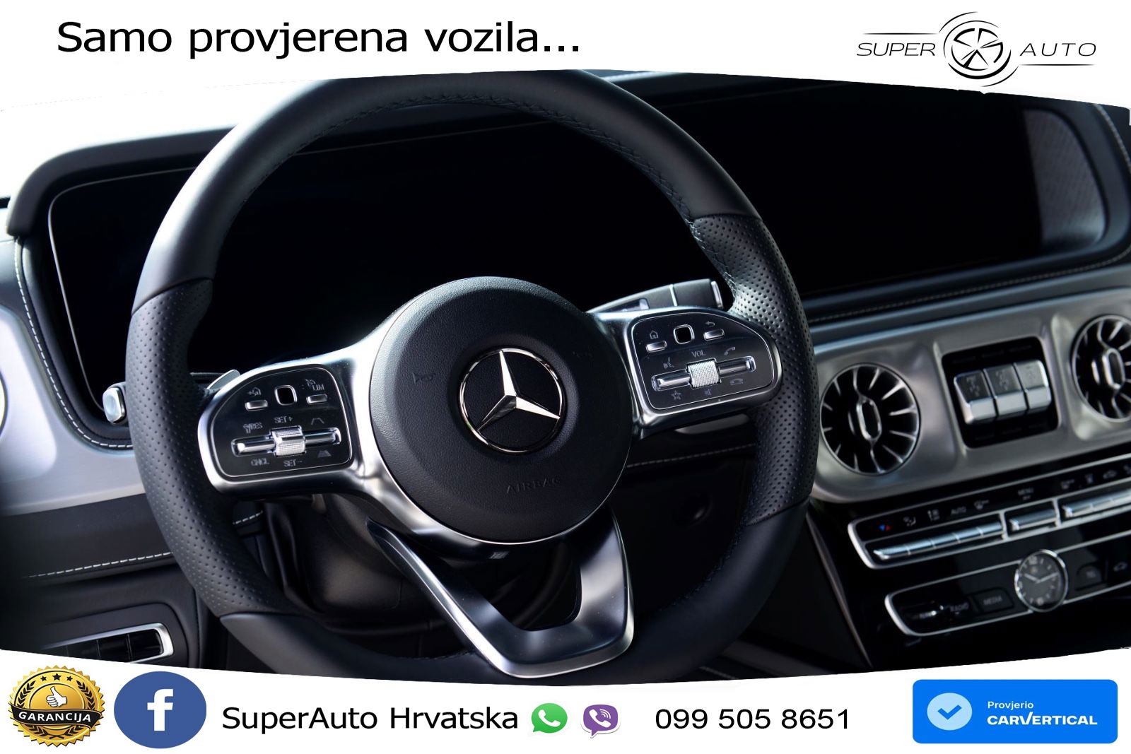 Mercedes G 500 Long V8 (422 KS) 4MATIC 9G-TRONIC AMG LED+GR SJED+ACC