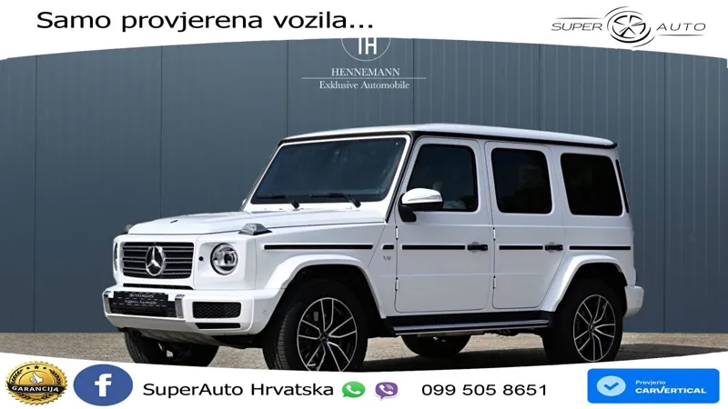 Mercedes G 500 Long V8 (422 KS) 4MATIC 9G-TRONIC AMG LED+GR SJED+ACC