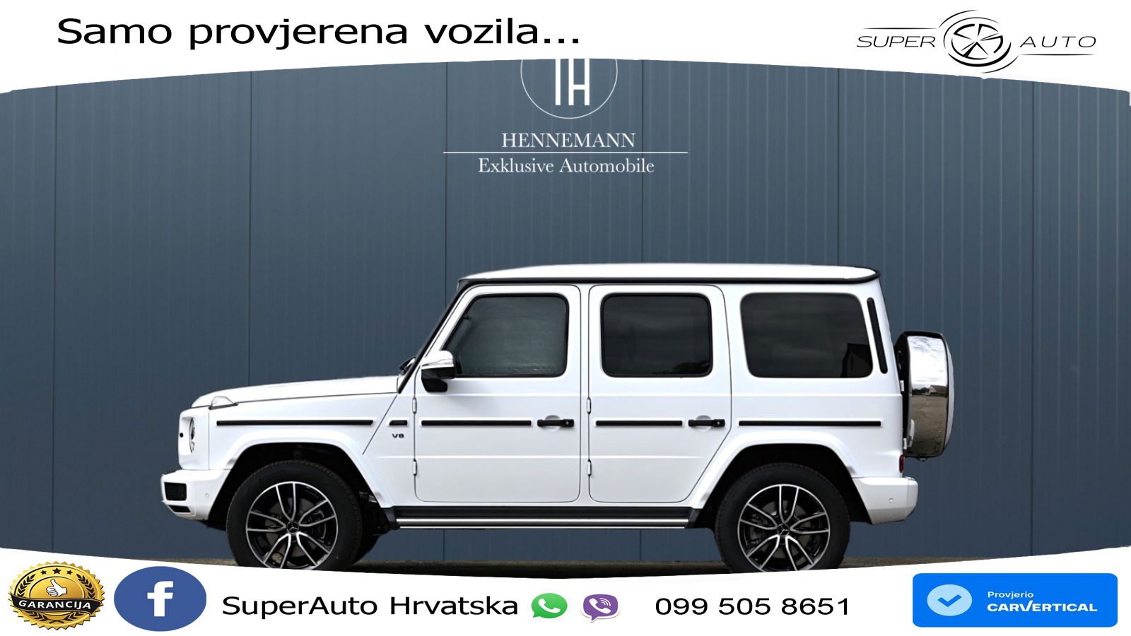 Mercedes G 500 Long V8 (422 KS) 4MATIC 9G-TRONIC AMG LED+GR SJED+ACC