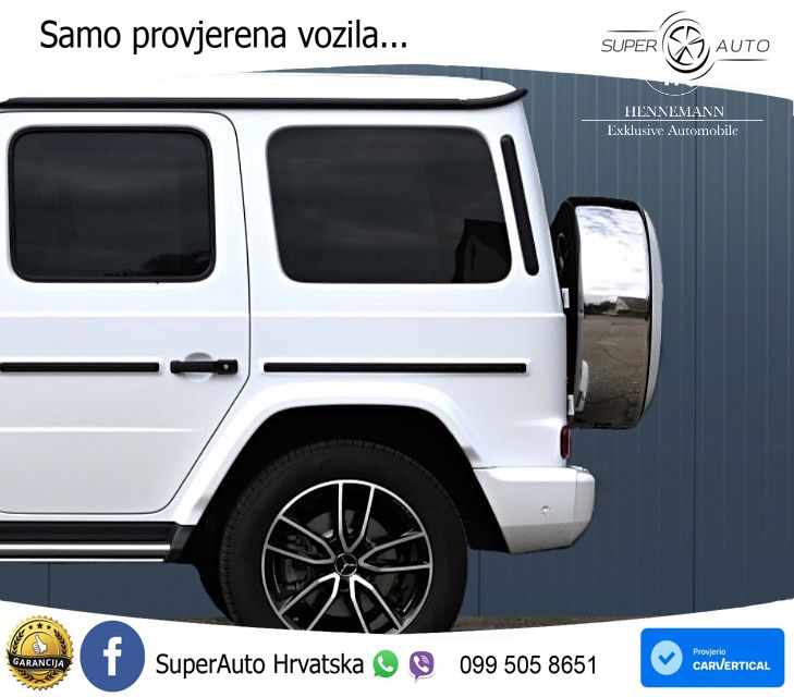 Mercedes G 500 Long V8 (422 KS) 4MATIC 9G-TRONIC AMG LED+GR SJED+ACC