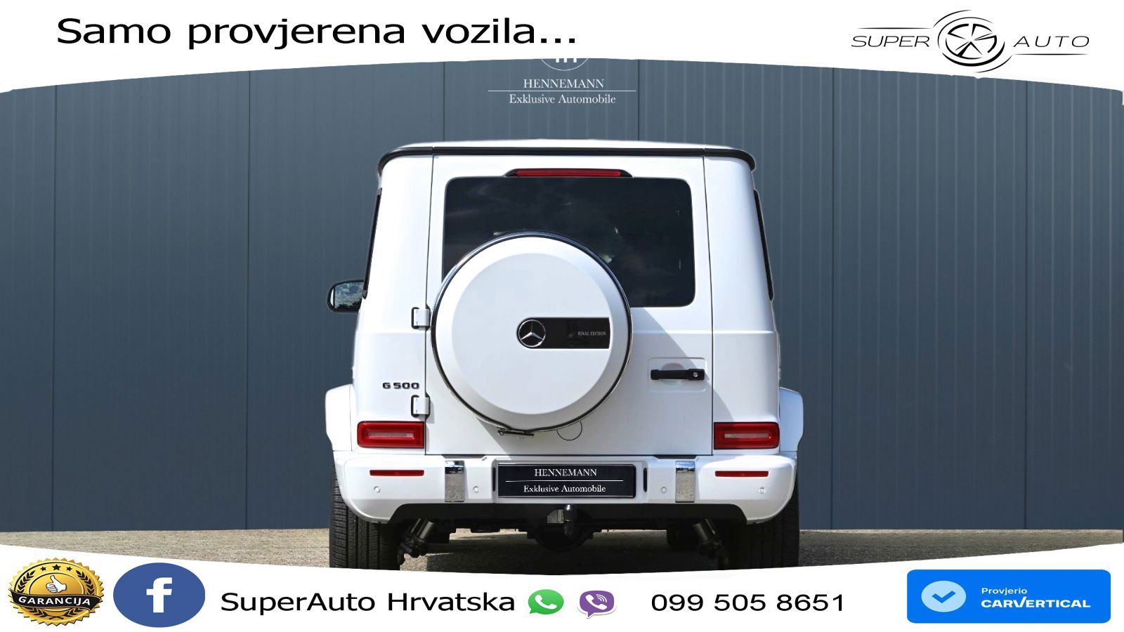 Mercedes G 500 Long V8 (422 KS) 4MATIC 9G-TRONIC AMG LED+GR SJED+ACC