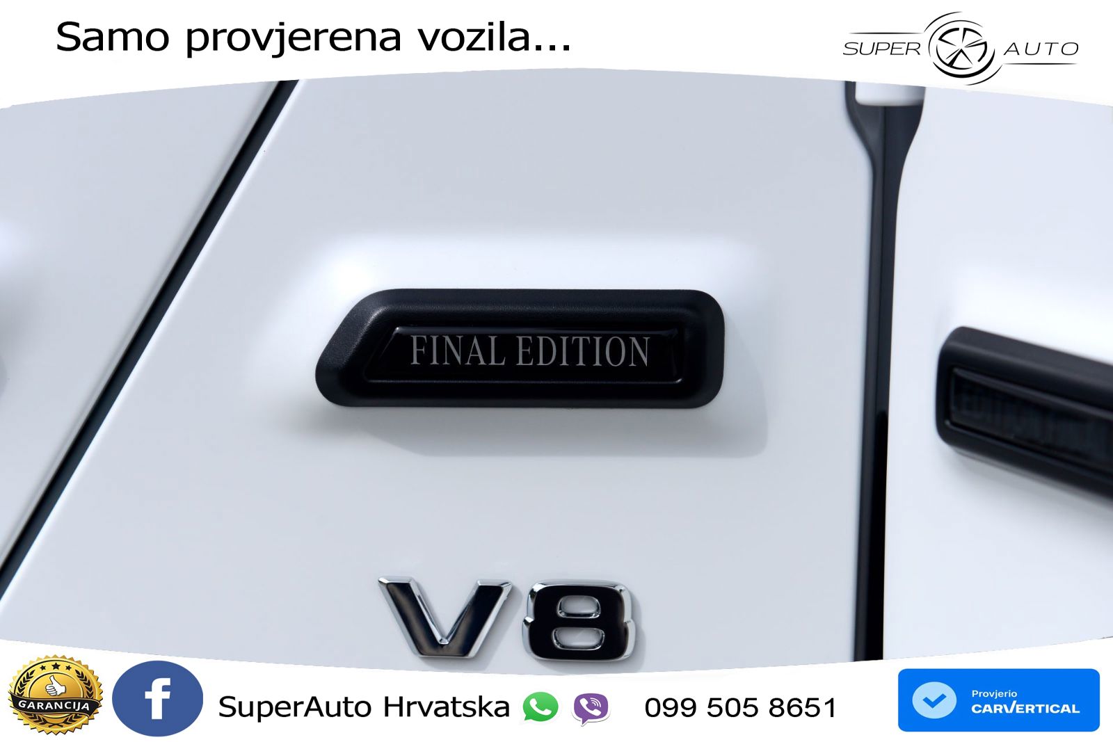 Mercedes G 500 Long V8 (422 KS) 4MATIC 9G-TRONIC AMG LED+GR SJED+ACC