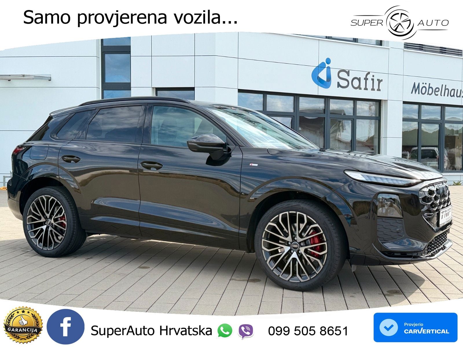 Audi Q3 2.0 TFSI (265 KS) quattro S tronic S line LED+GR SJED+ACC