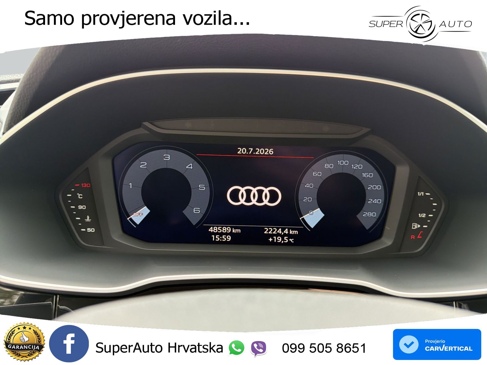 Audi Q3 Sportback 35 TDI (150 KS) S tronic S line LED+GR SJED+ACC