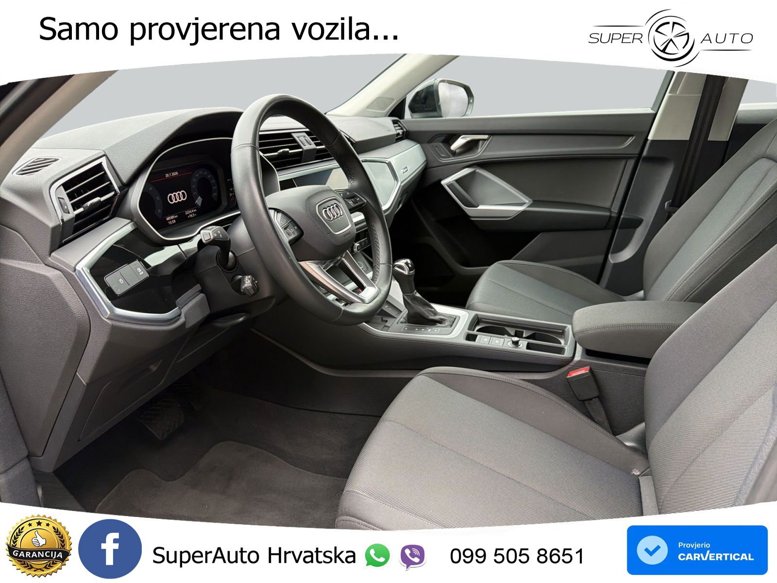 Audi Q3 Sportback 35 TDI (150 KS) S tronic S line LED+GR SJED+ACC