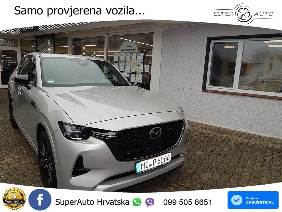 Mazda CX-60 2.5 e-Skyactiv (328 KS) AWD Automatic MATRIX+GR SJED+KAM