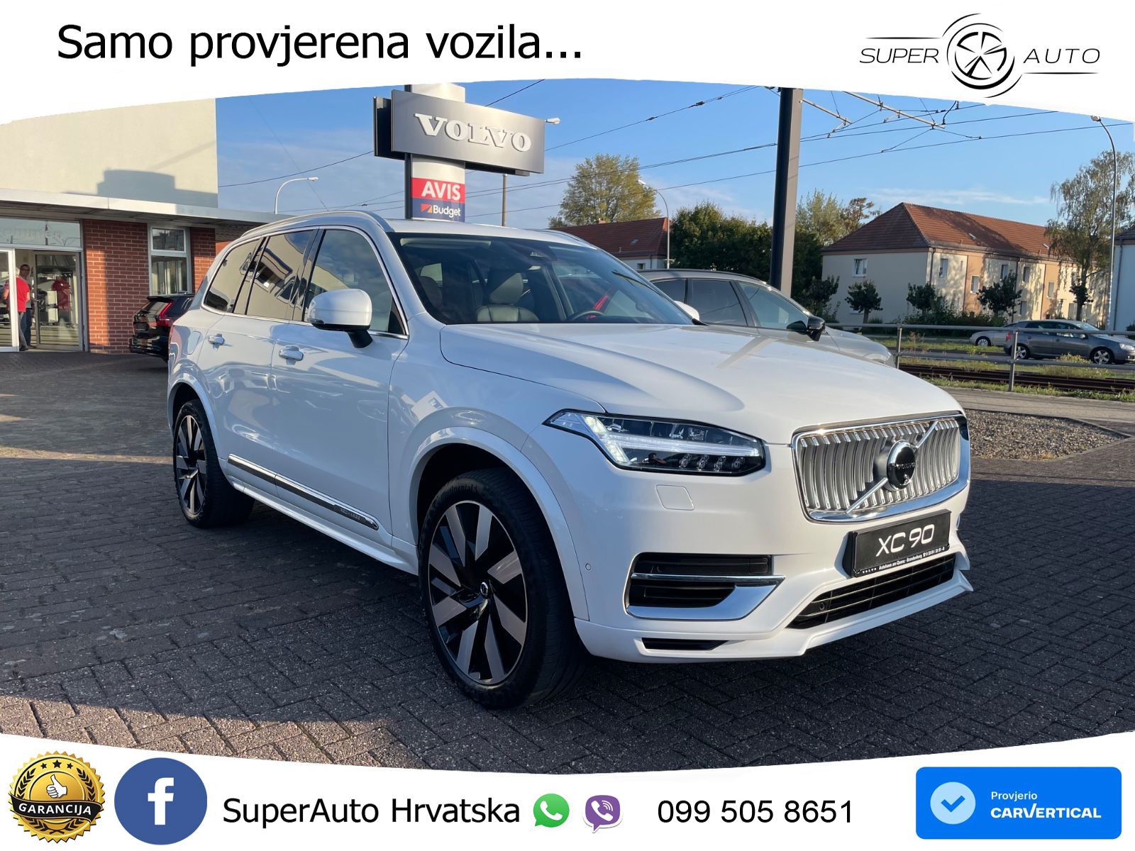 Volvo XC90 2.0 T8 AWD Automatic ACC+HEAD+4xGR SJED+360+PANO