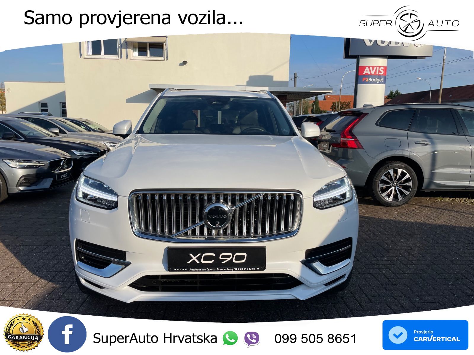 Volvo XC90 2.0 T8 AWD Automatic ACC+HEAD+4xGR SJED+360+PANO