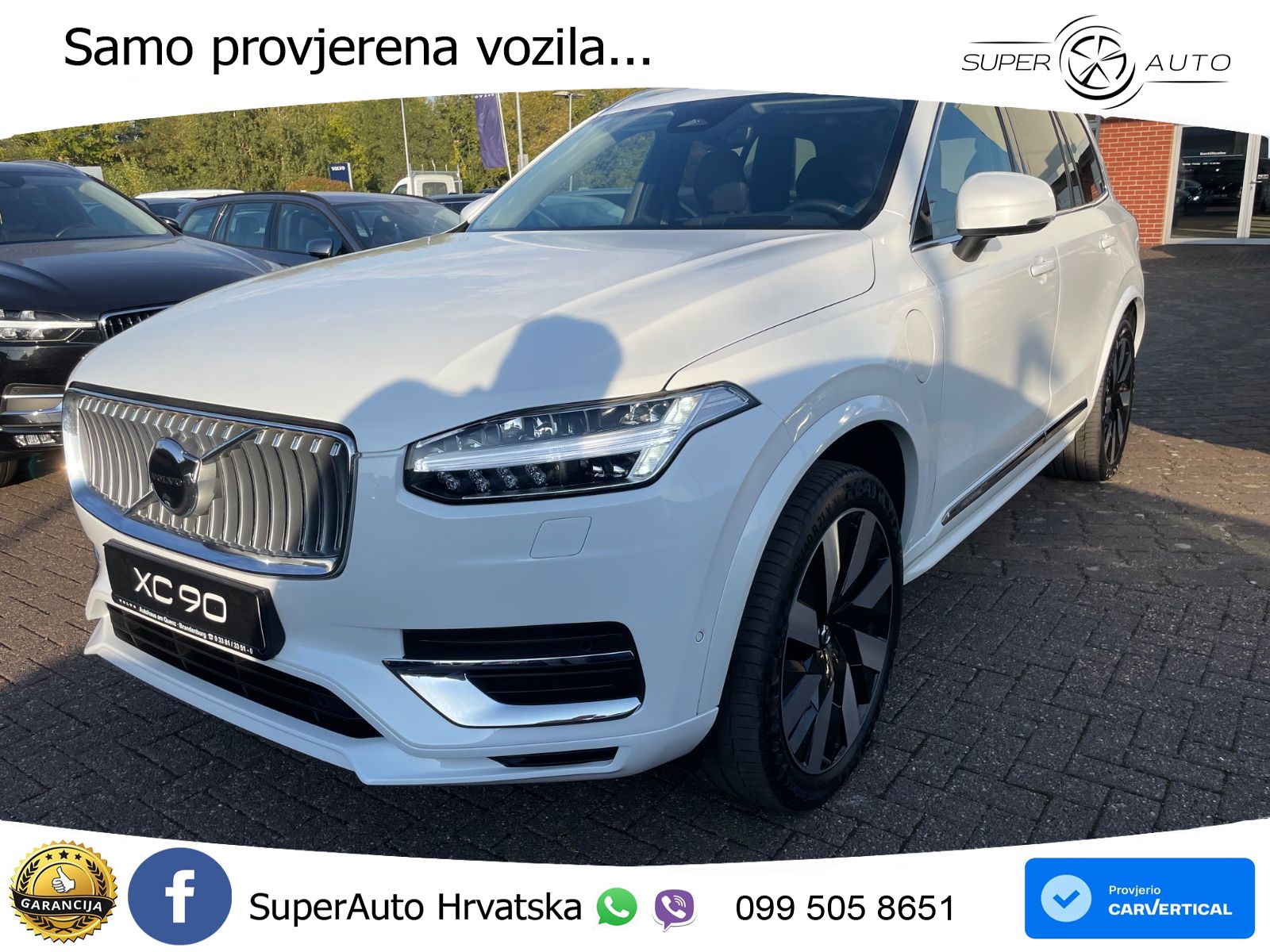 Volvo XC90 2.0 T8 AWD Automatic ACC+HEAD+4xGR SJED+360+PANO