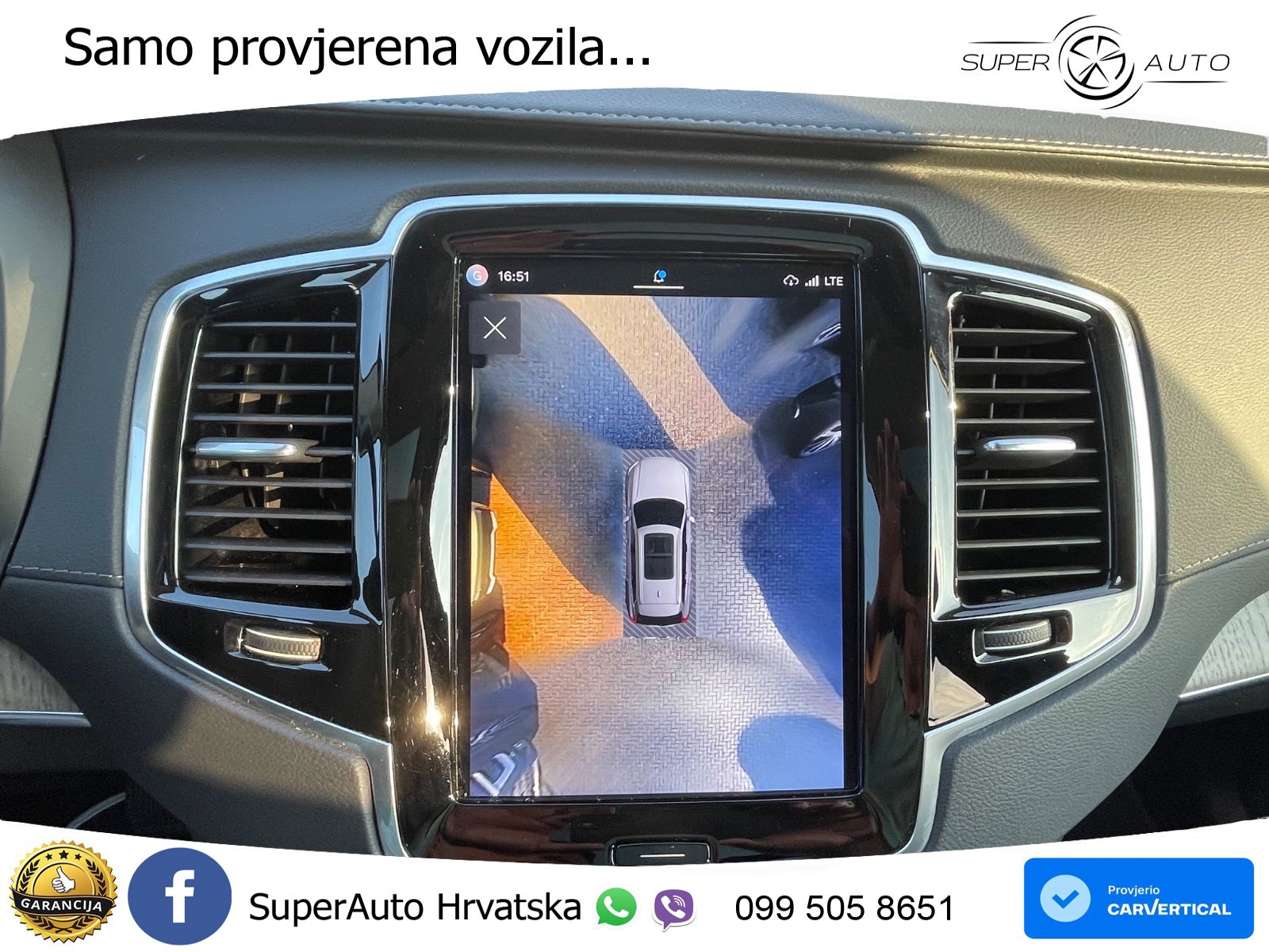 Volvo XC90 2.0 T8 AWD Automatic ACC+HEAD+4xGR SJED+360+PANO