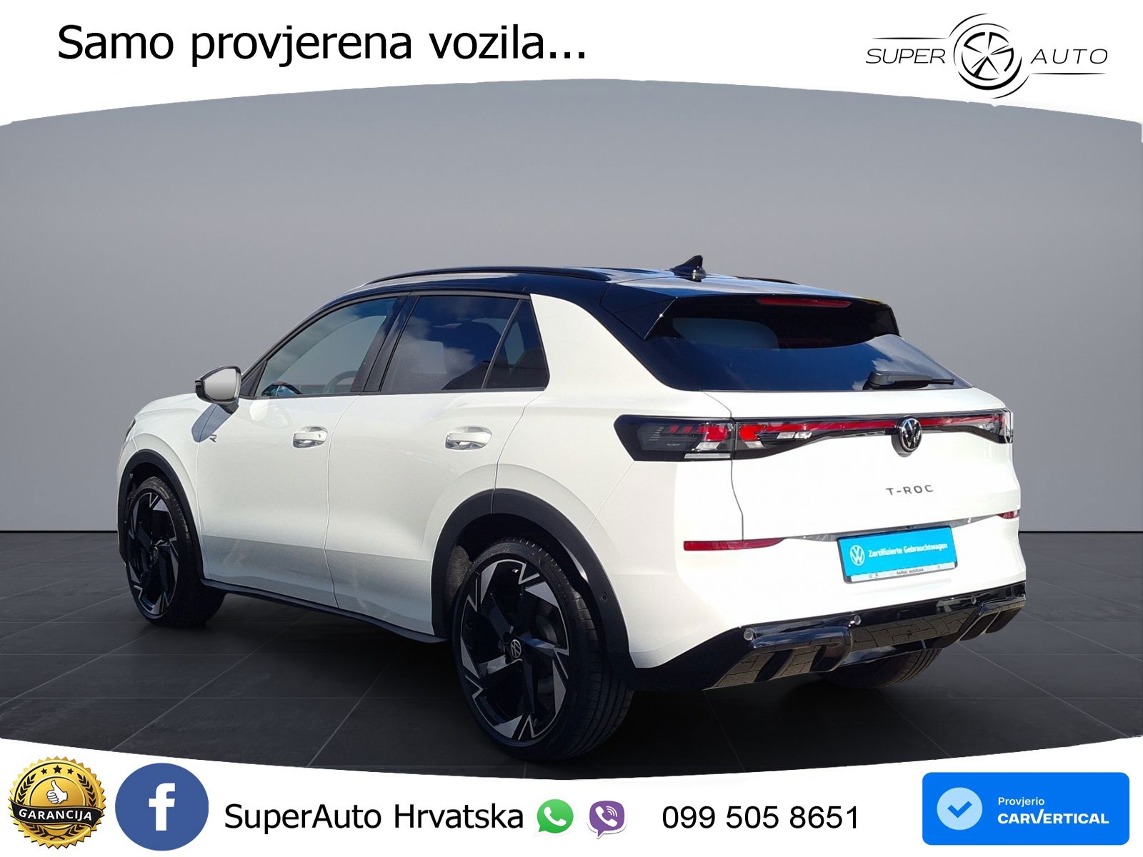 Volkswagen T-Roc 1.5 eTSI (150 KS)  DSG R-Line LED+GR SJED+ACC