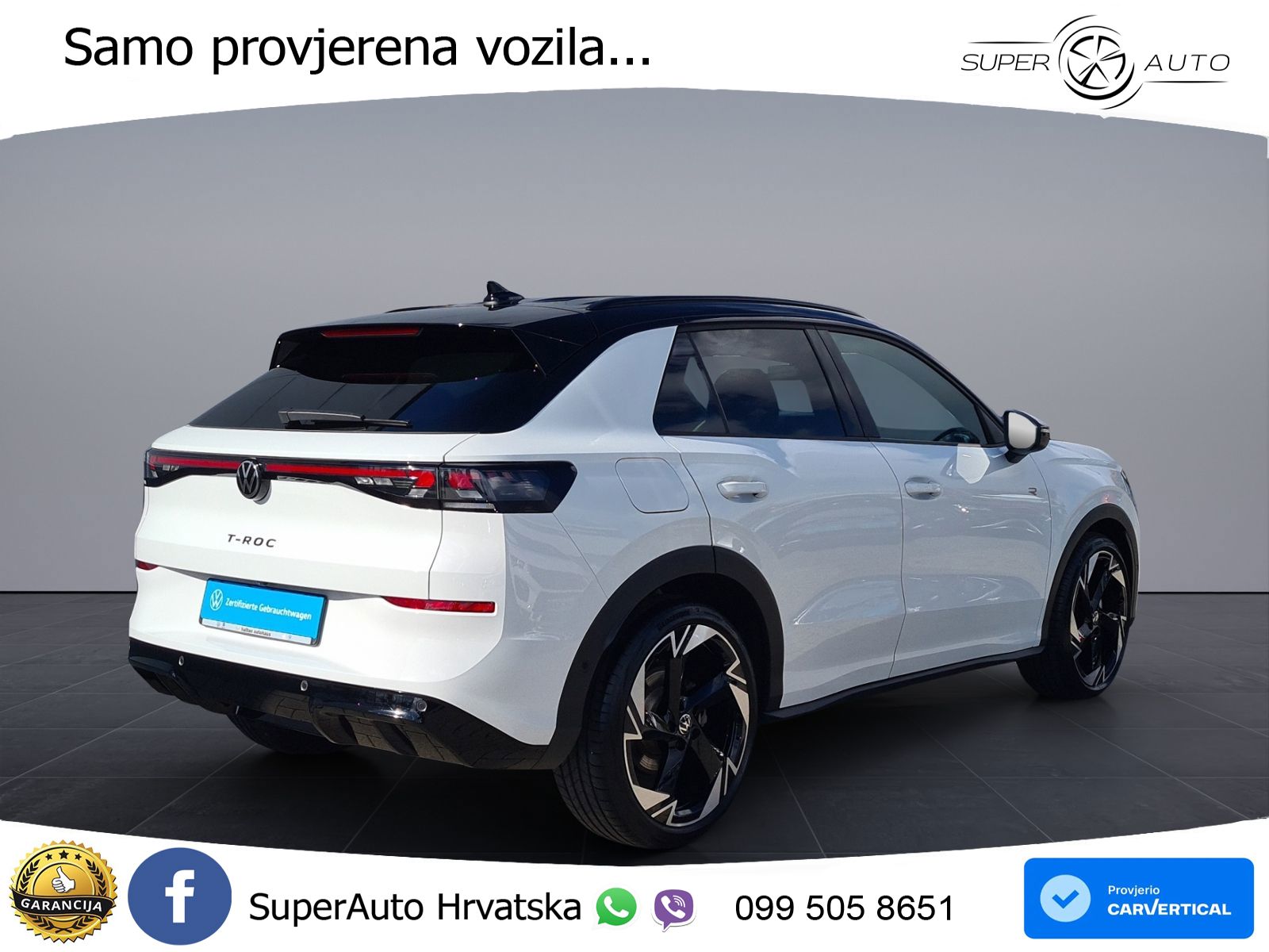 Volkswagen T-Roc 1.5 eTSI (150 KS)  DSG R-Line LED+GR SJED+ACC