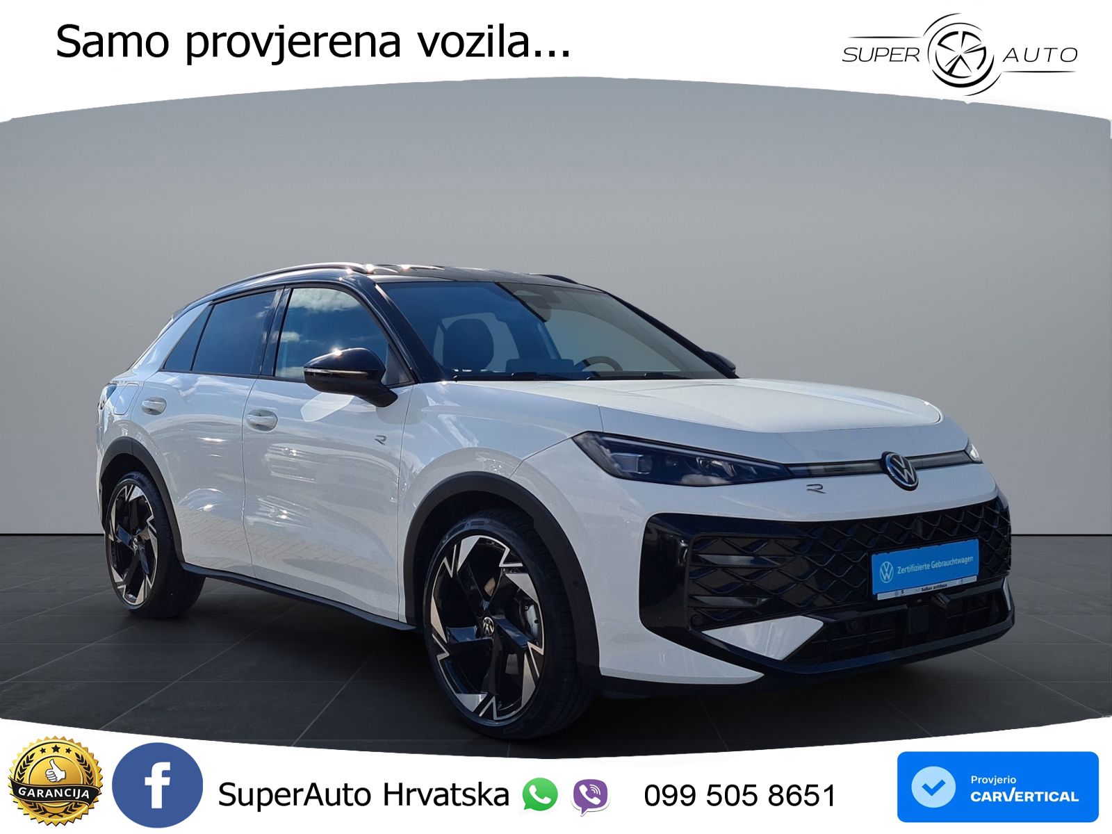 Volkswagen T-Roc 1.5 eTSI (150 KS)  DSG R-Line LED+GR SJED+ACC