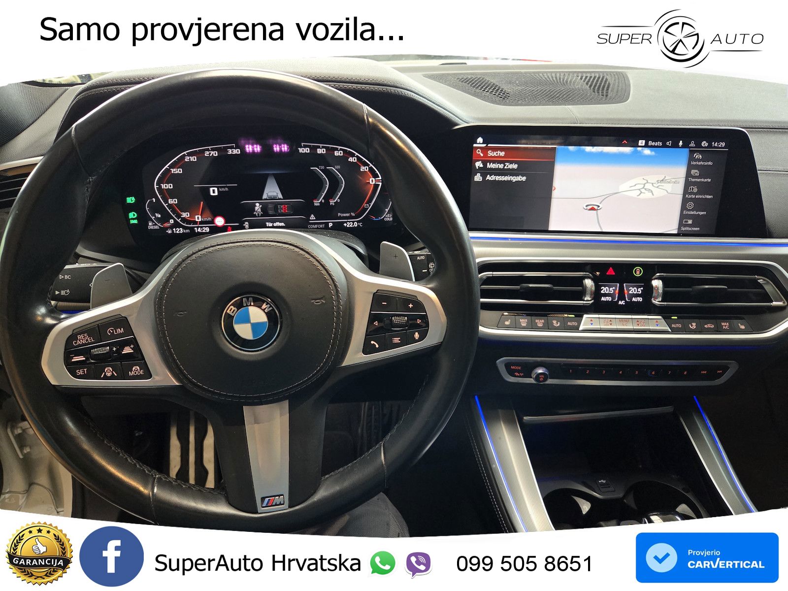 BMW X5 30d (286 KS) xDrive Steptronic M Sport LED+GR SJED+ACC