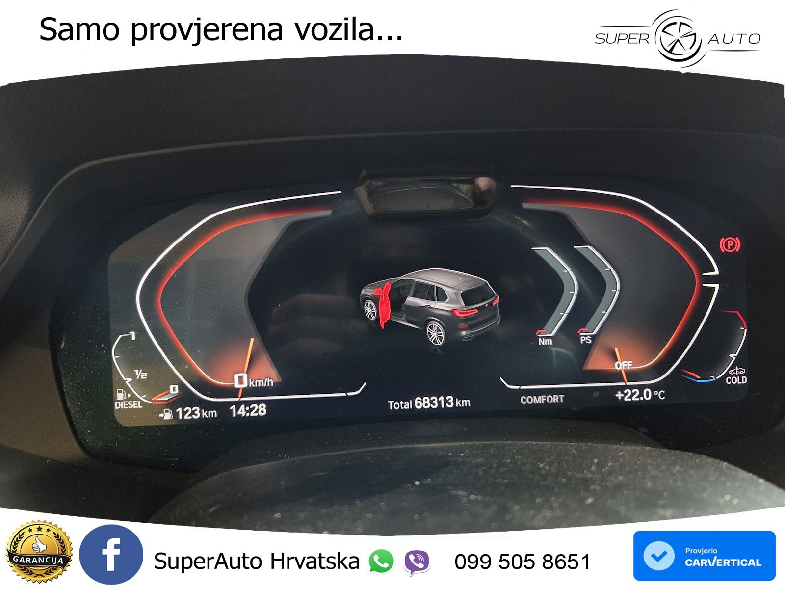 BMW X5 30d (286 KS) xDrive Steptronic M Sport LED+GR SJED+ACC