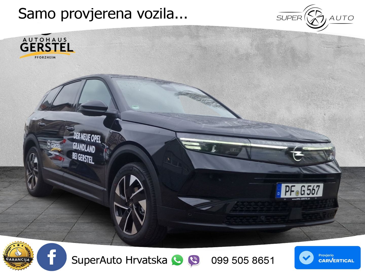 Opel Grandland 1.2 Turbo (136 KS)  e-DCT GS LED+GR SJED+ACC
