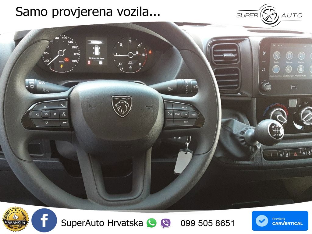 Peugeot Boxer L3H2 Diesel 180 PS Allwetterreifen Kamera, 179 KS