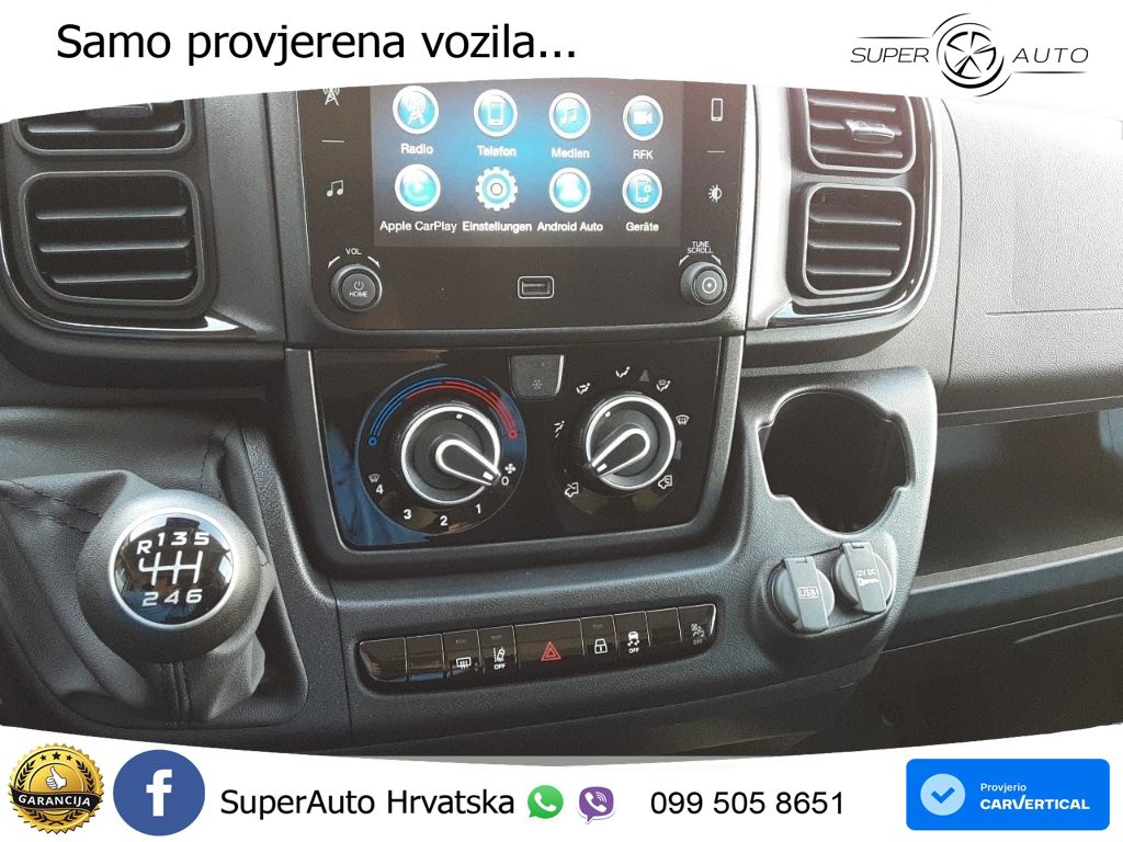 Peugeot Boxer L3H2 Diesel 180 PS Allwetterreifen Kamera, 179 KS