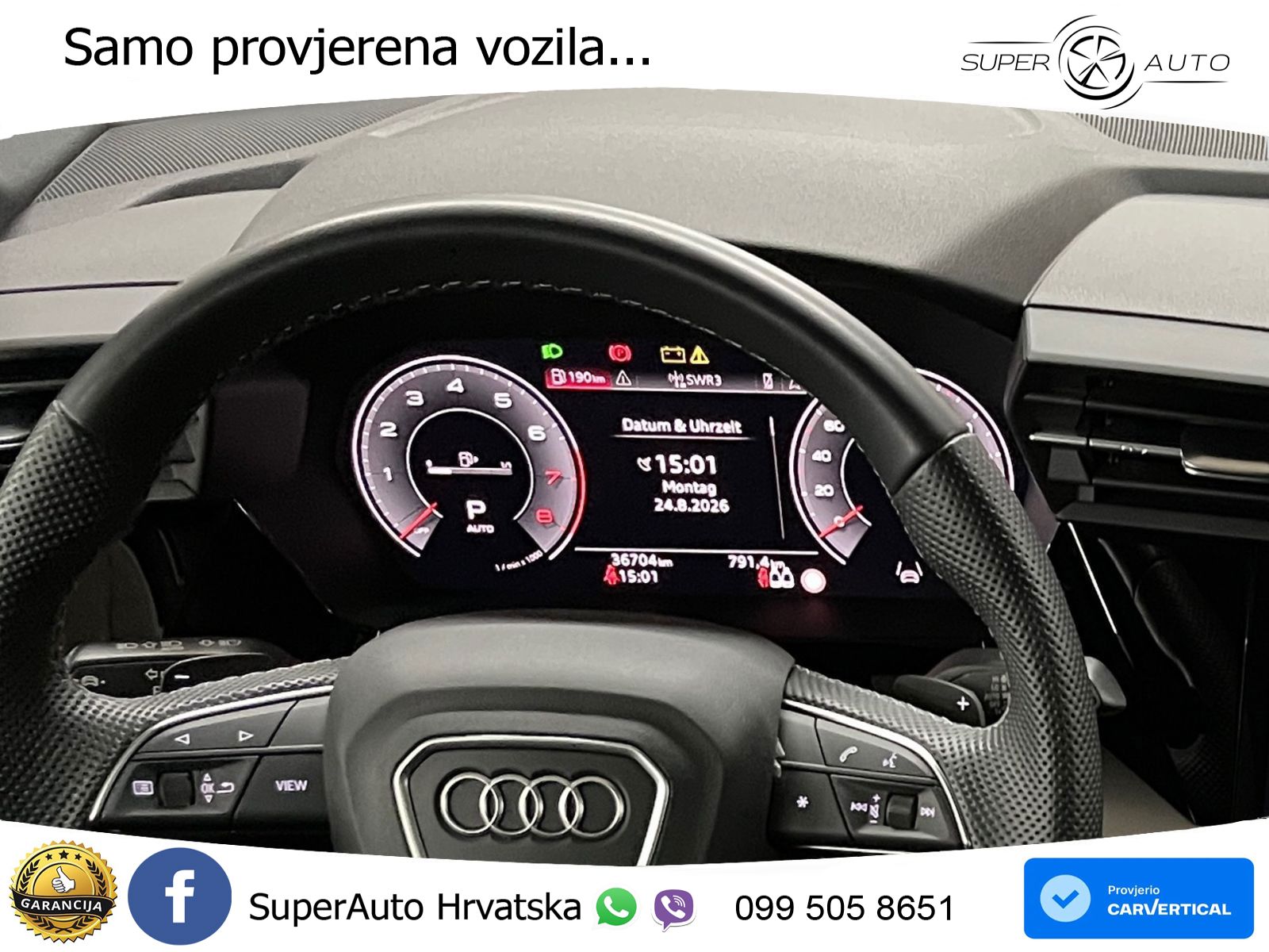 Audi A3 35 TFSI (150 KS) S tronic S line LED+GR SJED+ACC