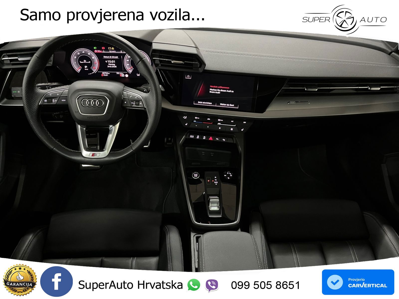 Audi A3 35 TFSI (150 KS) S tronic S line LED+GR SJED+ACC