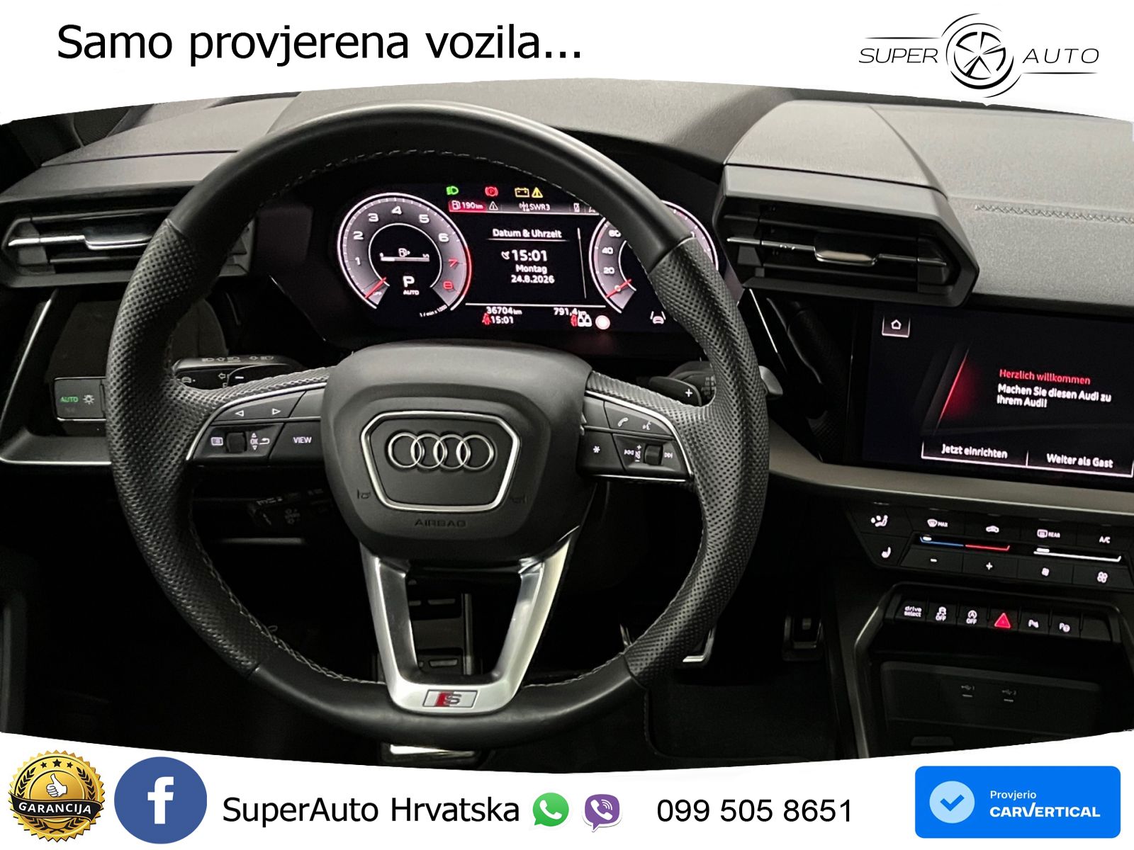 Audi A3 35 TFSI (150 KS) S tronic S line LED+GR SJED+ACC