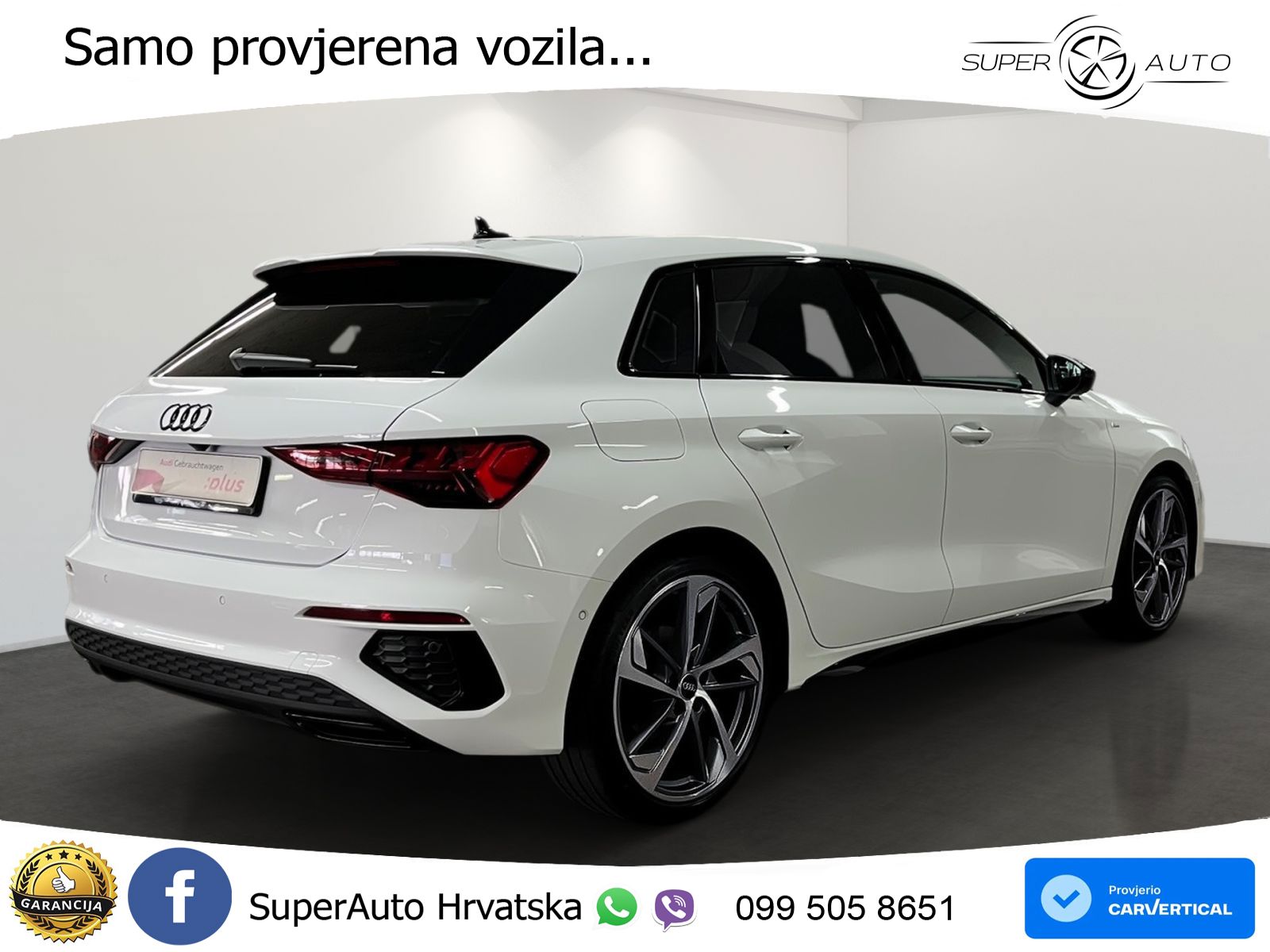 Audi A3 35 TFSI (150 KS) S tronic S line LED+GR SJED+ACC