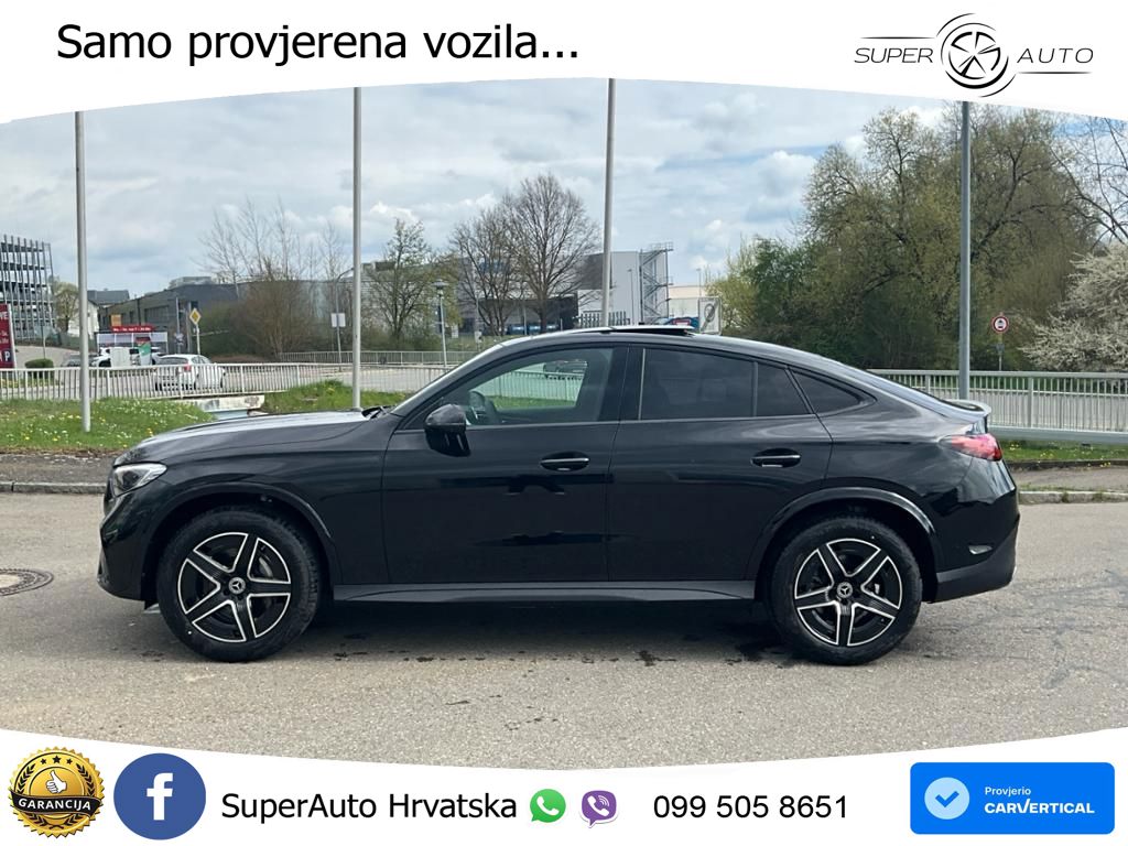 Mercedes GLC Coupe 220d (197 KS) 4MATIC 9G-TRONIC AMG ACC+GR SJED+360+PANO