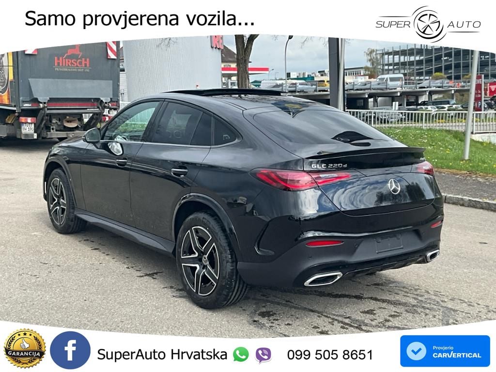 Mercedes GLC Coupe 220d (197 KS) 4MATIC 9G-TRONIC AMG ACC+GR SJED+360+PANO