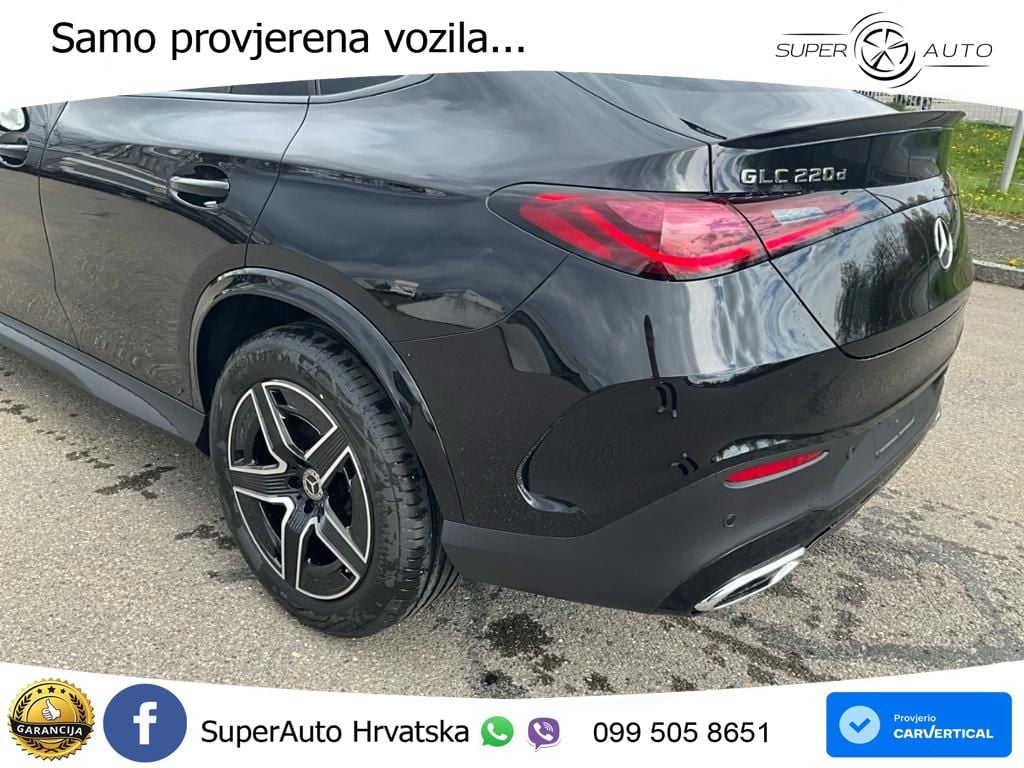 Mercedes GLC Coupe 220d (197 KS) 4MATIC 9G-TRONIC AMG ACC+GR SJED+360+PANO