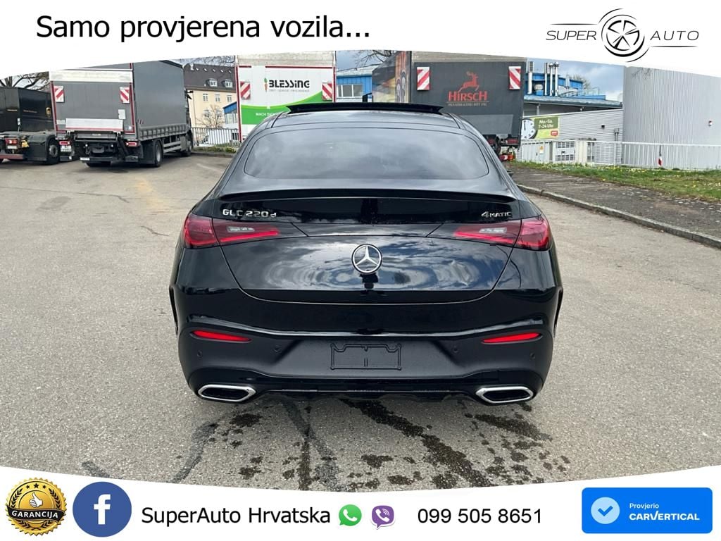 Mercedes GLC Coupe 220d (197 KS) 4MATIC 9G-TRONIC AMG ACC+GR SJED+360+PANO