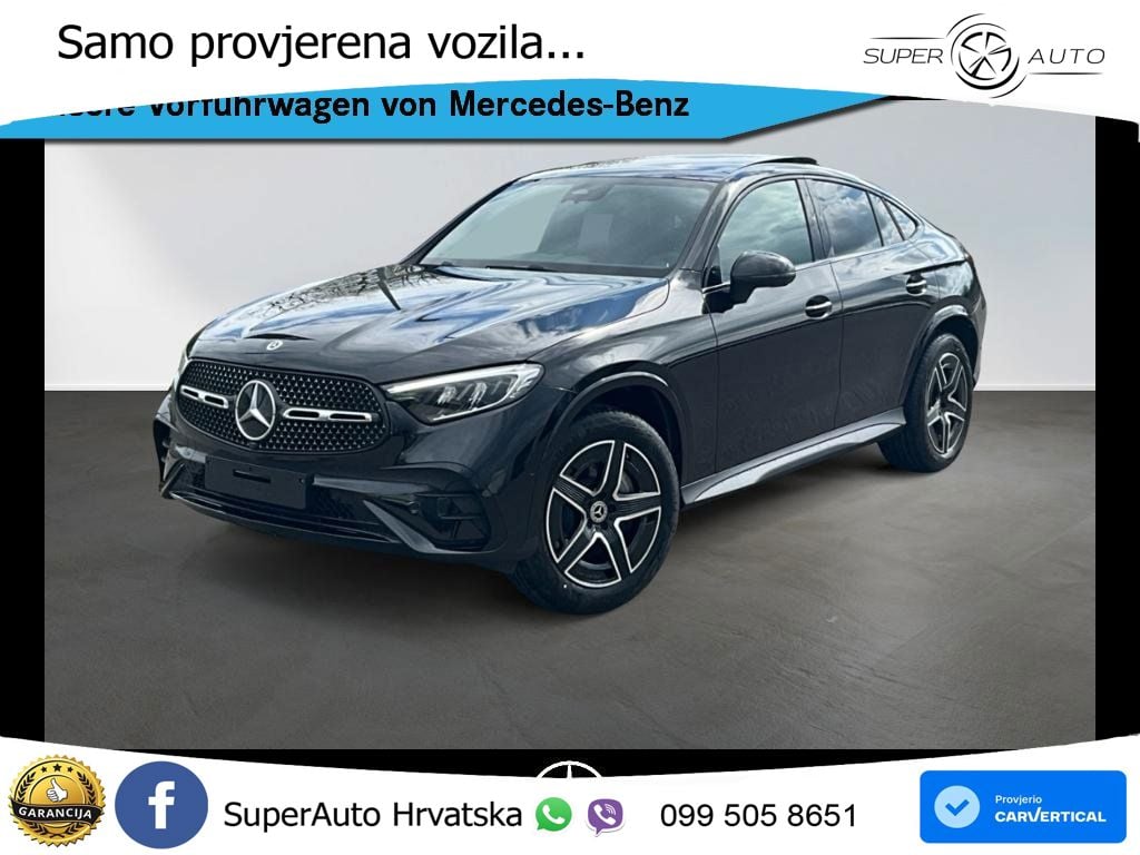 Mercedes GLC Coupe 220d (197 KS) 4MATIC 9G-TRONIC AMG ACC+GR SJED+360+PANO