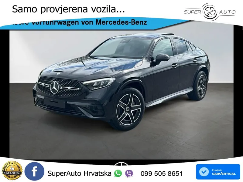 Mercedes GLC Coupe 220d (197 KS) 4MATIC 9G-TRONIC AMG ACC+GR SJED+360+PANO
