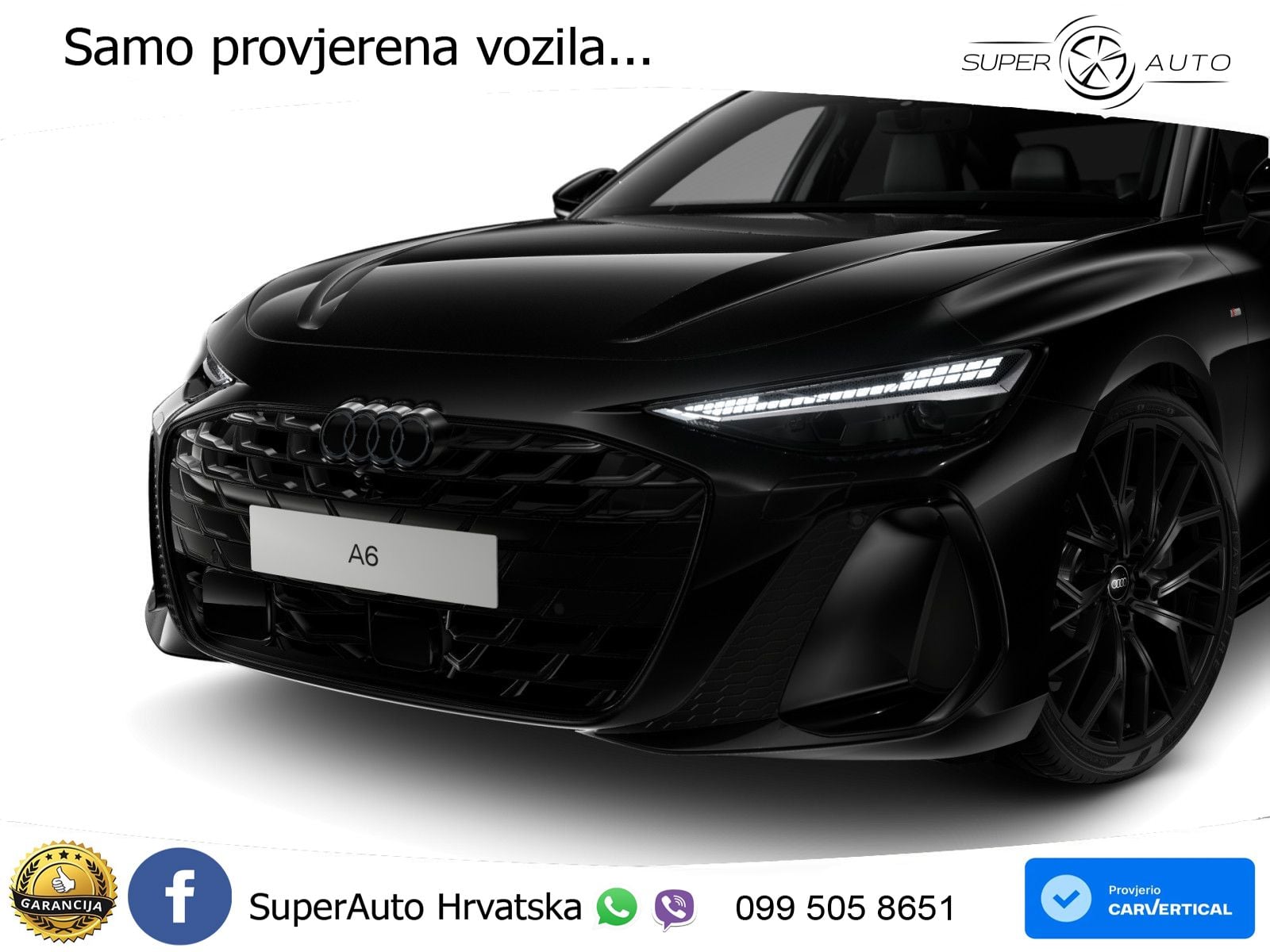 Audi A6 2.0 TDI (204 KS) quattro S tronic S line LED+GR SJED+ACC