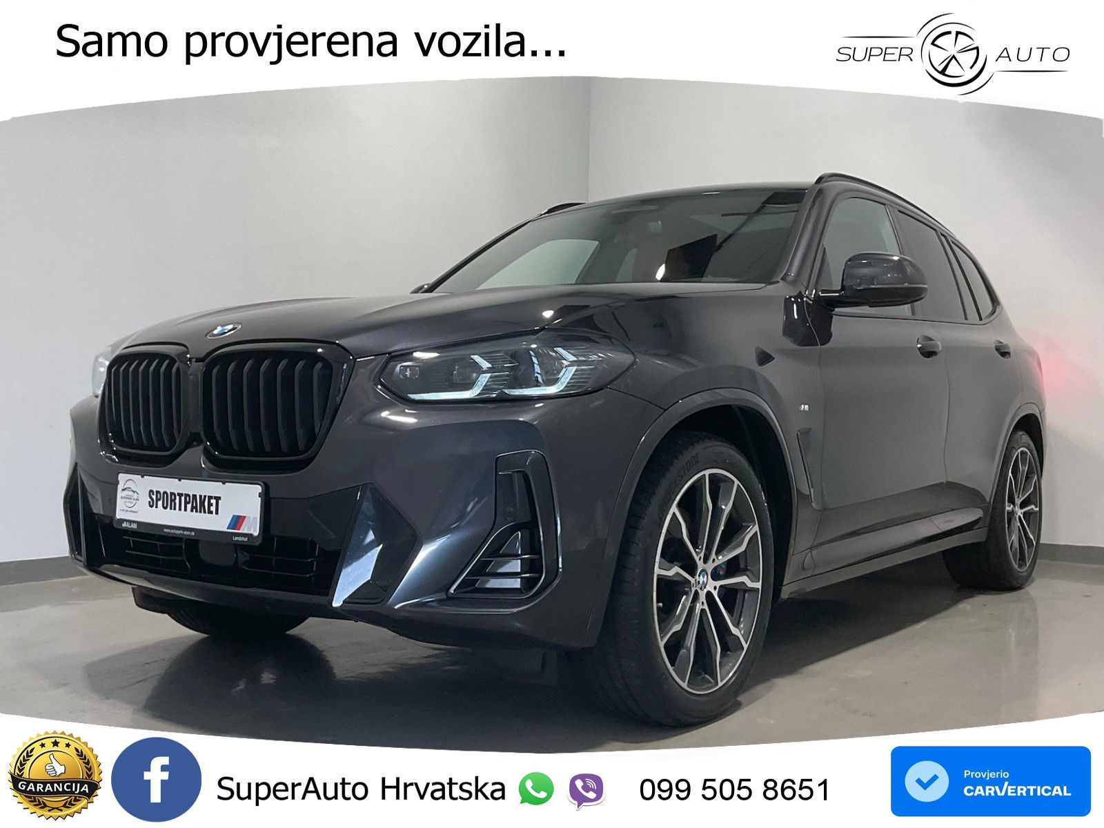 BMW X3 30d xDrive Steptronic M Sport LED+GR SJED+ACC