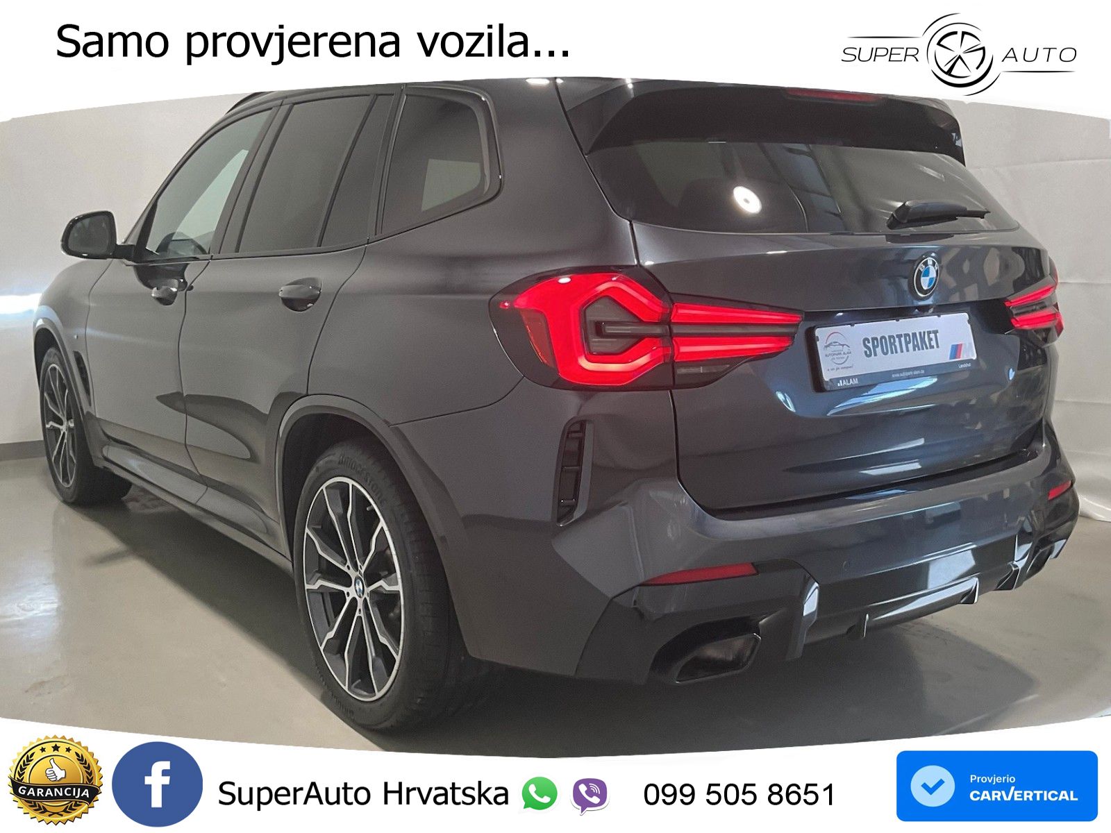 BMW X3 30d xDrive Steptronic M Sport LED+GR SJED+ACC