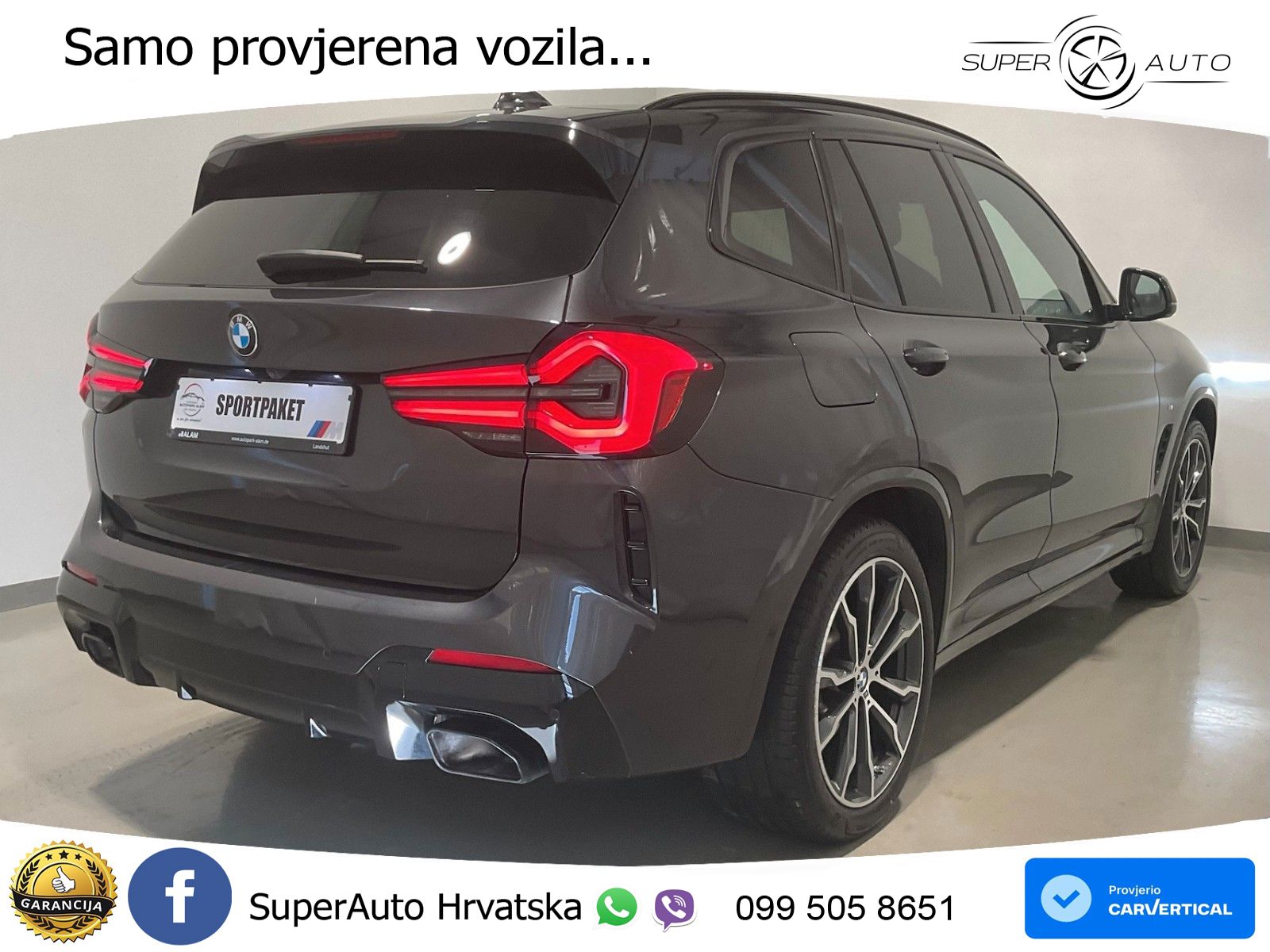 BMW X3 30d xDrive Steptronic M Sport LED+GR SJED+ACC