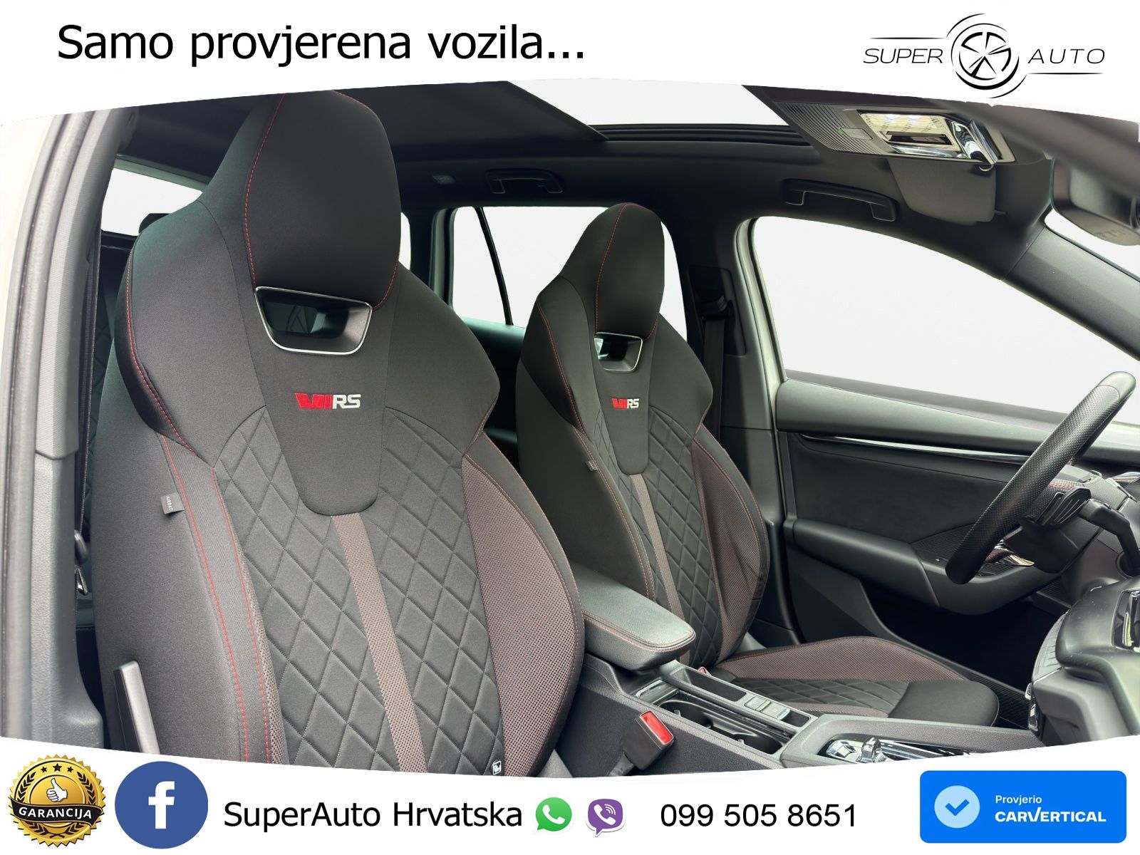 Škoda Octavia Combi RS 2.0 TDI (200 KS) 4x4 DSG LED+GR SJED+ACC