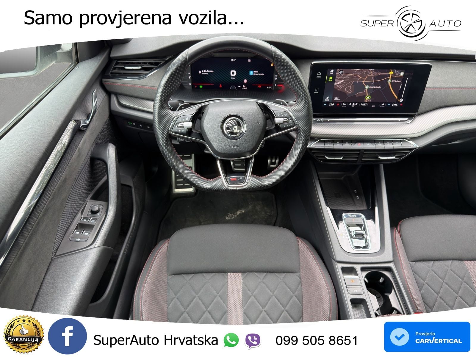 Škoda Octavia Combi RS 2.0 TDI (200 KS) 4x4 DSG LED+GR SJED+ACC